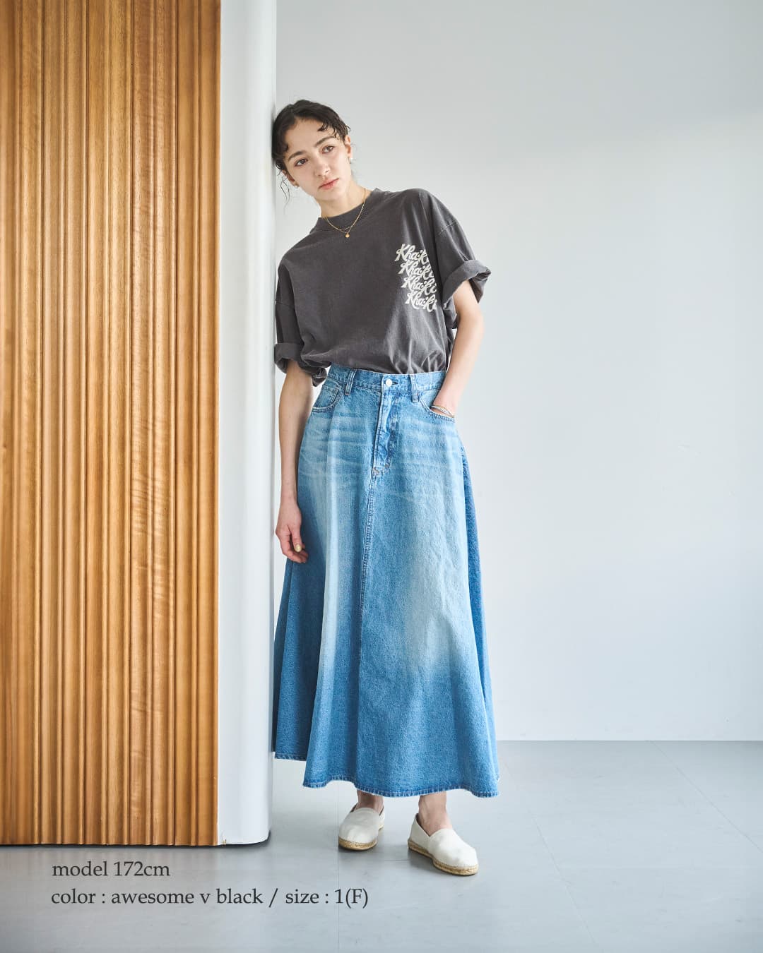 kha:kiプリント ワイド Tシャツ WIDE TEE mil26scs3498-9