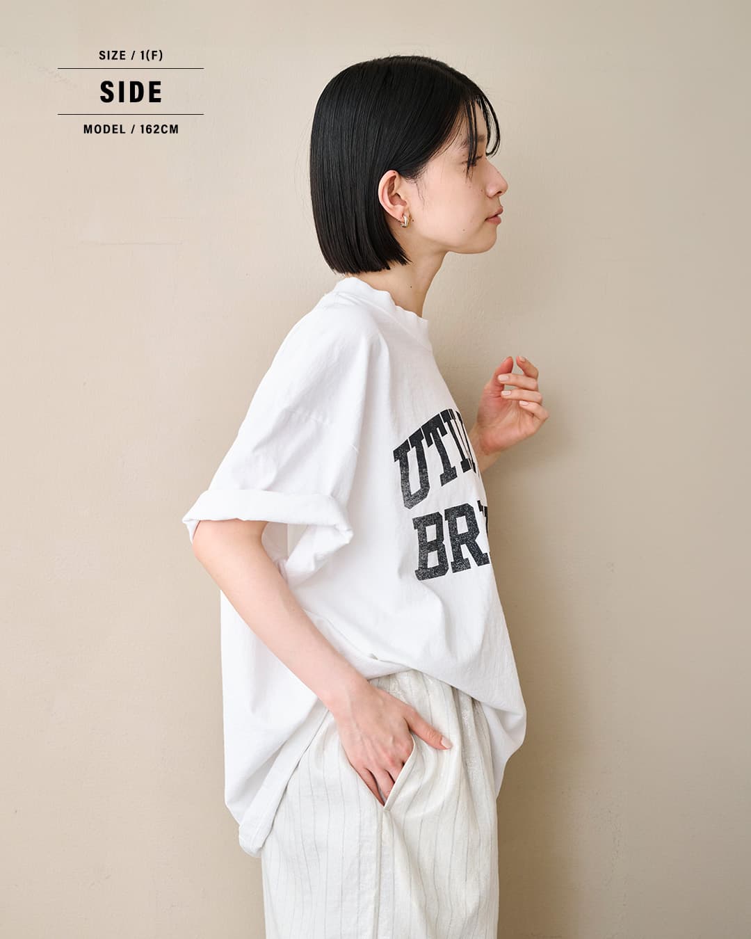 kha:kiプリント ワイド Tシャツ WIDE TEE mil26scs3498-9