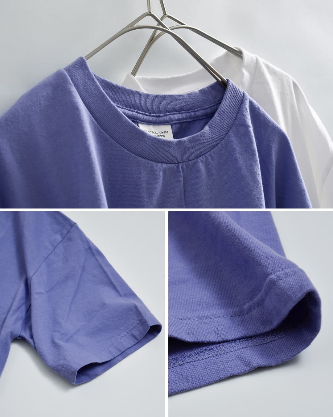 kha:kiコットン ジャージー ボックス プリント Tシャツ BOX TEE mil26scs3500-1