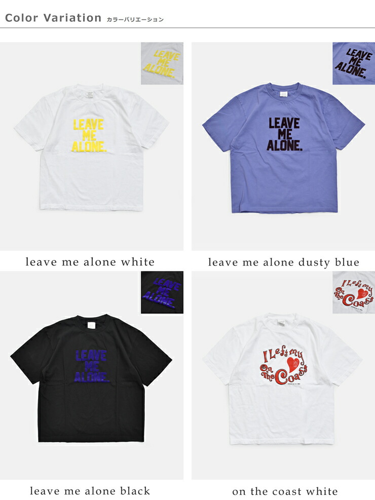 kha:kiコットン ジャージー ボックス プリント Tシャツ BOX TEE mil26scs3500-1