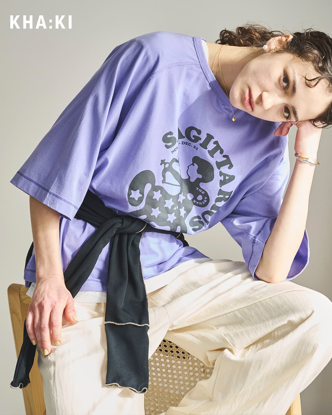 kha:ki(カーキ)グッドウェア ゾディアック ドライコットン Tシャツ GOODWEAR Zodiac TEE mil26scs3555