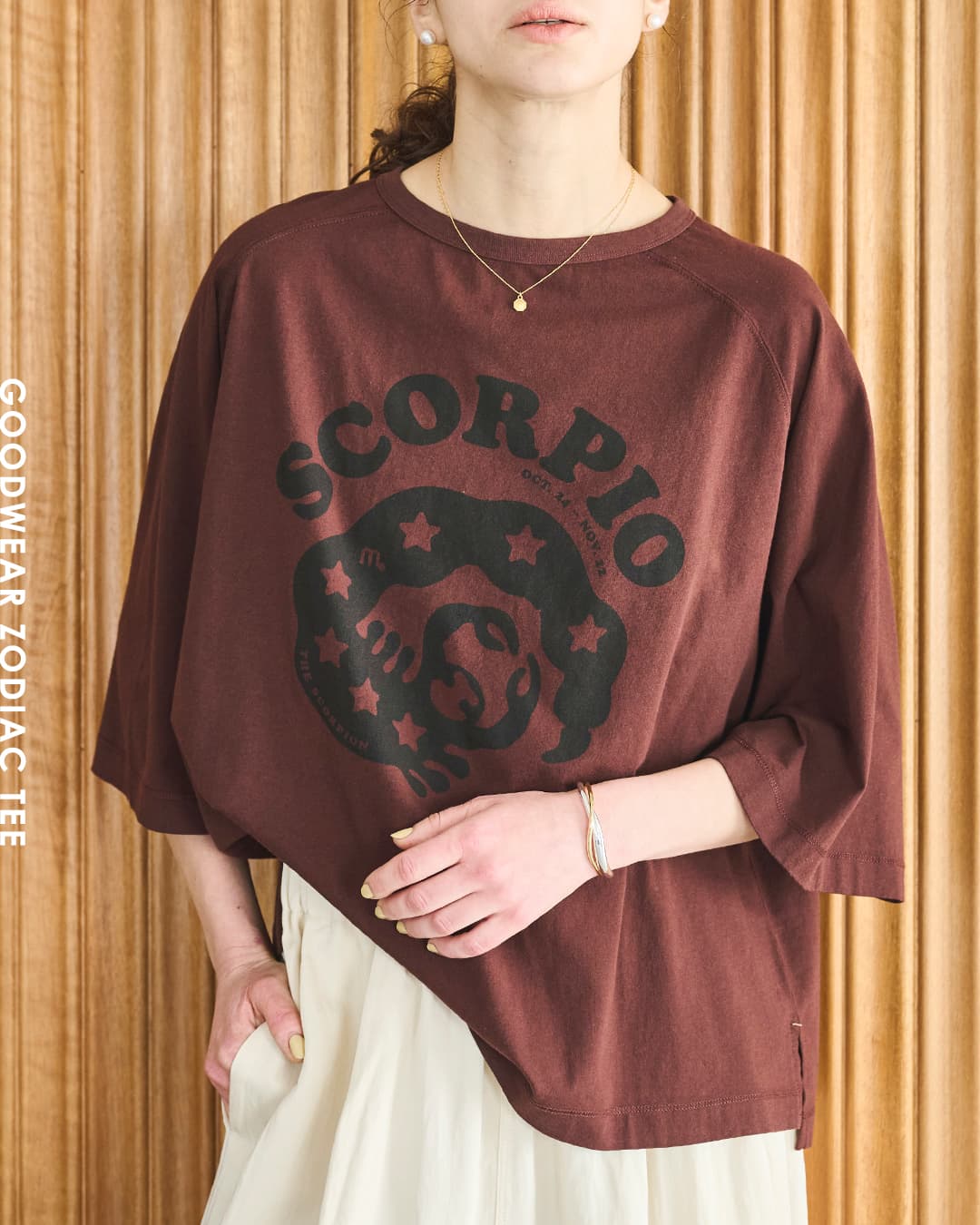 kha:ki(カーキ)グッドウェア ゾディアック ドライコットン Tシャツ GOODWEAR Zodiac TEE mil26scs3555