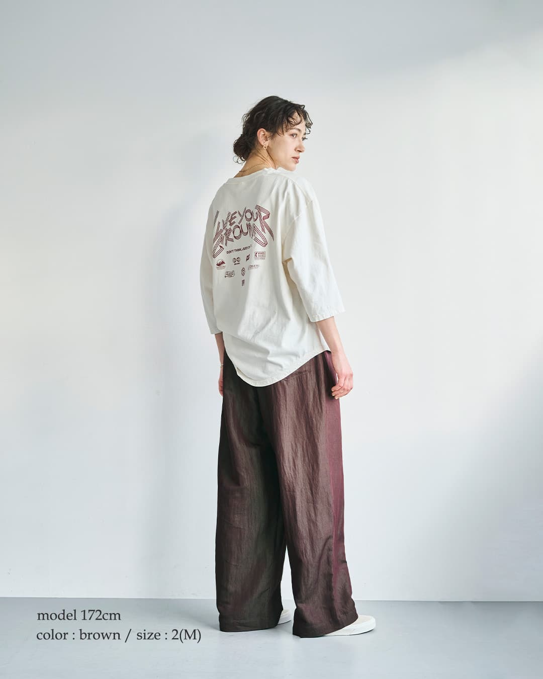kha:ki接触冷感 2タック ワイド イージーパンツ 2TUCK EASY PANTS mil26spt3260