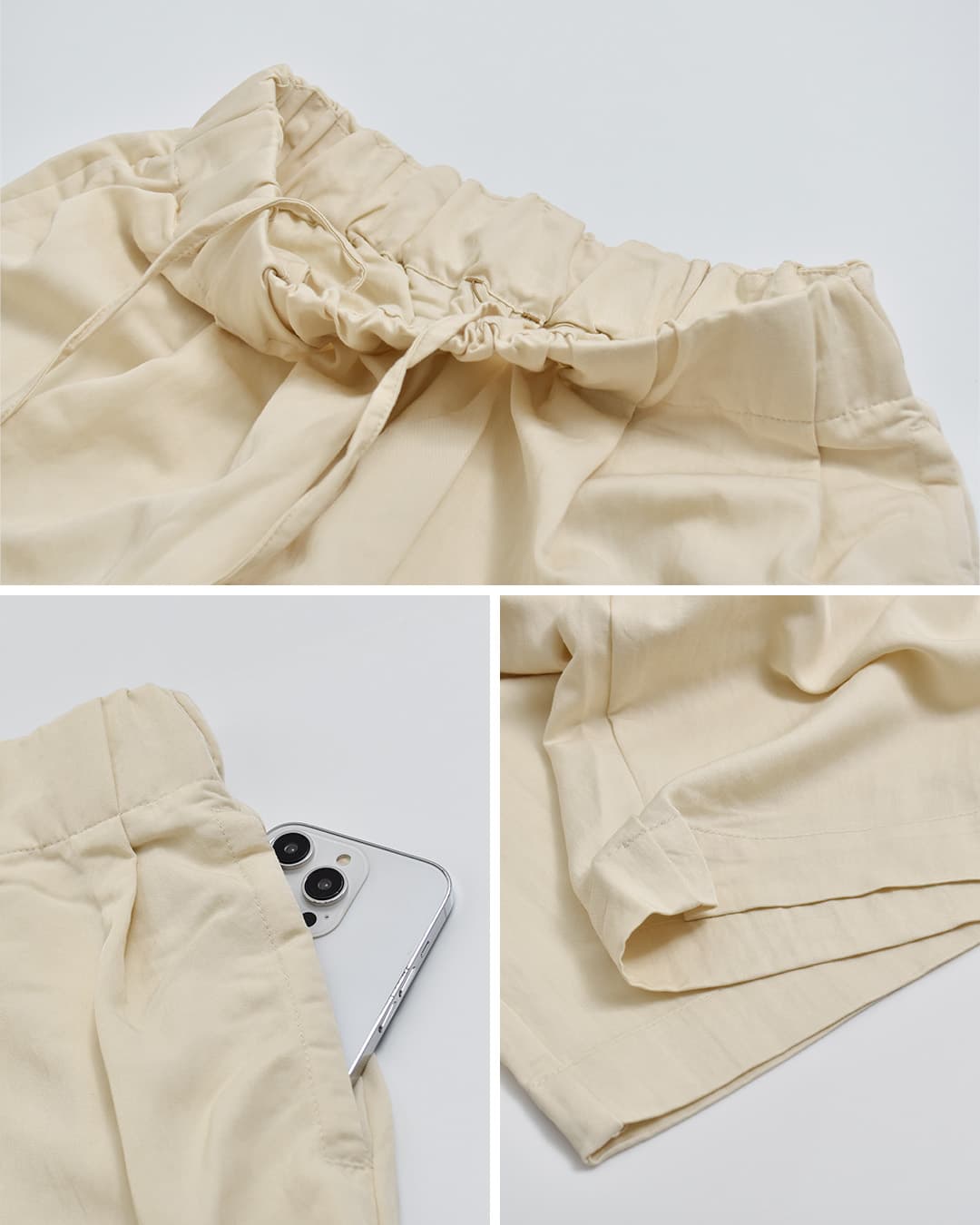 kha:ki接触冷感 2タック ワイド イージーパンツ 2TUCK EASY PANTS mil26spt3260