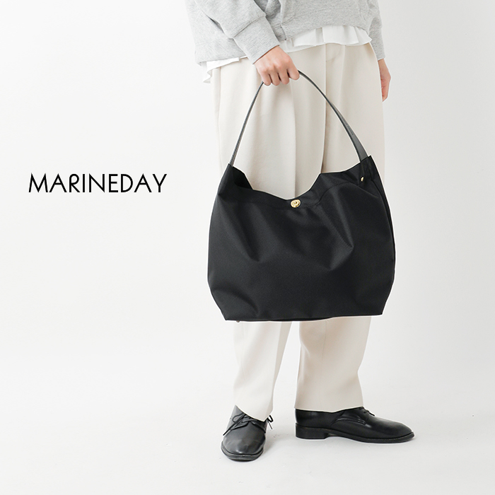 MARINE DAY(マリンデイ)66ナイロン×栃木レザー2wayショルダーバッグ“FISHFLY”fishfly-nylon