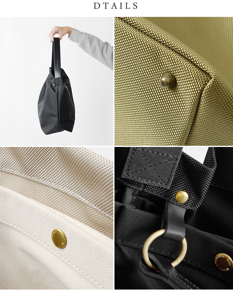 MARINE DAY(マリンデイ)66ナイロン×栃木レザー2wayショルダーバッグ“FISHFLY”fishfly-nylon