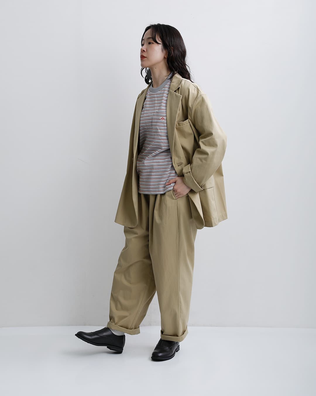 molle shoesセンタージップ オックスフォード シューズ CENTER ZIP OXFORD mls210301-27