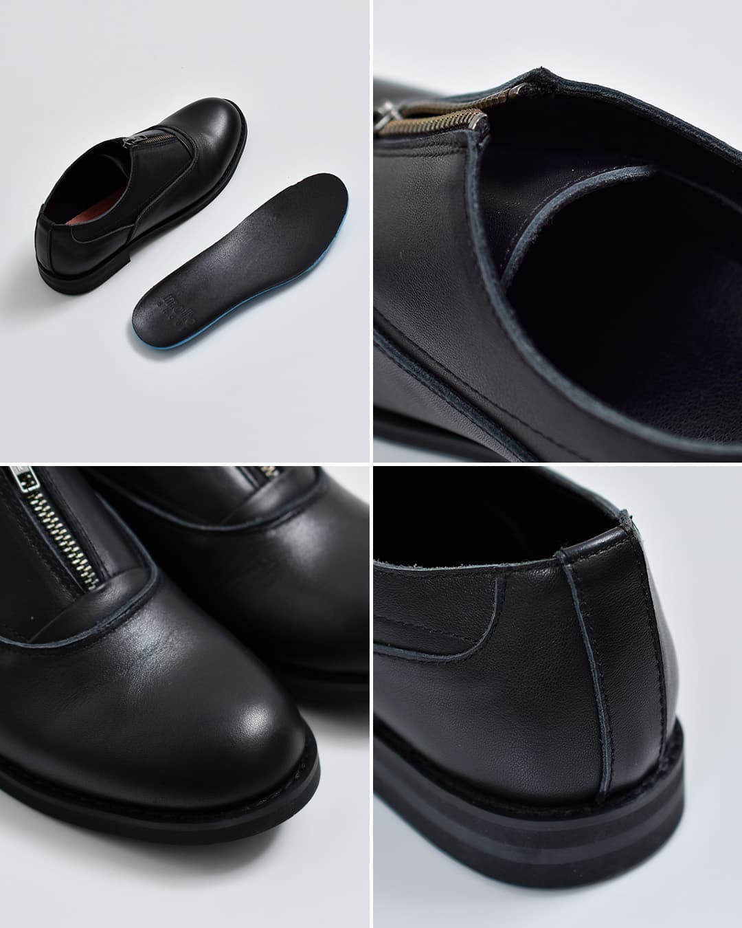 molle shoesセンタージップ オックスフォード シューズ CENTER ZIP OXFORD mls210301-27