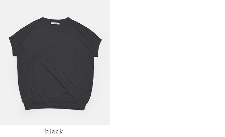 MANON(マノン)サマーウール ミックス クール フレンチスリーブ Tシャツ WOOL MIX COOL FRENCH SLEEVE TEE mnn-c-183