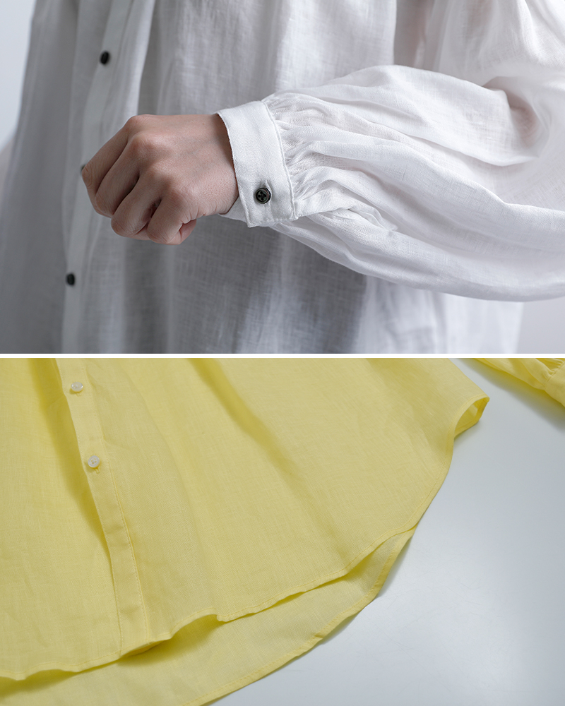 MANONフレンチリネン アミカルシャツ “FRENCH LINEN AMICAL SHT” mnn-sh-309