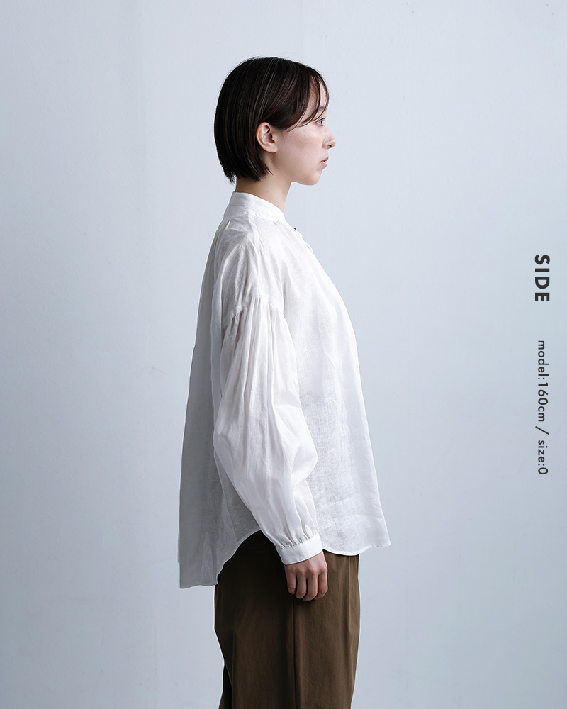 MANONフレンチリネン アミカルシャツ “FRENCH LINEN AMICAL SHT” mnn-sh-309
