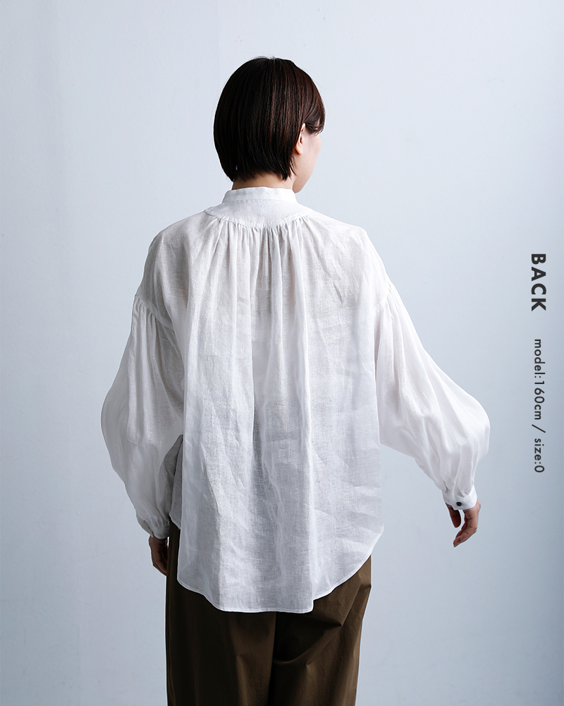 MANONフレンチリネン アミカルシャツ “FRENCH LINEN AMICAL SHT” mnn-sh-309