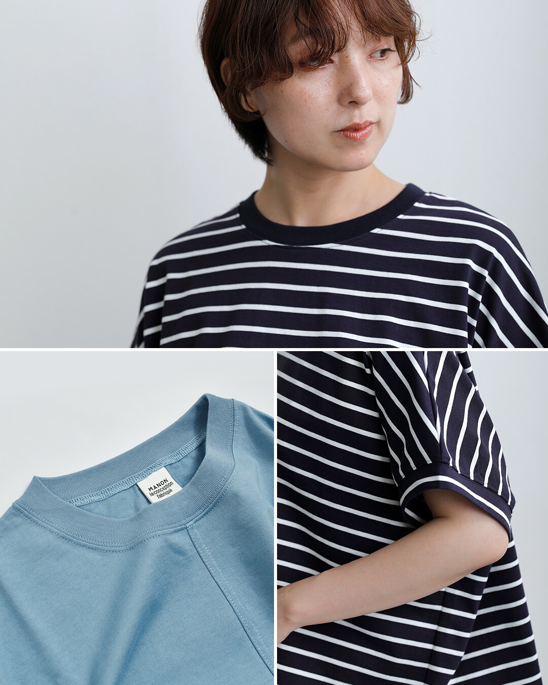 MANONコットン スピンドル ボックス Tシャツ SPINDLE BOX TEE mnn-spc-035-6