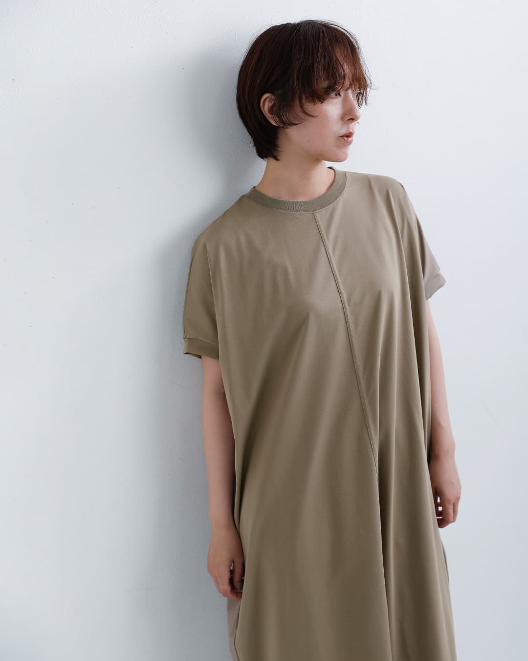 MANONハイゲージ ジャージー ワンピース HIGH GAUGE JERSEY ONEPIECE mnn-spop-004