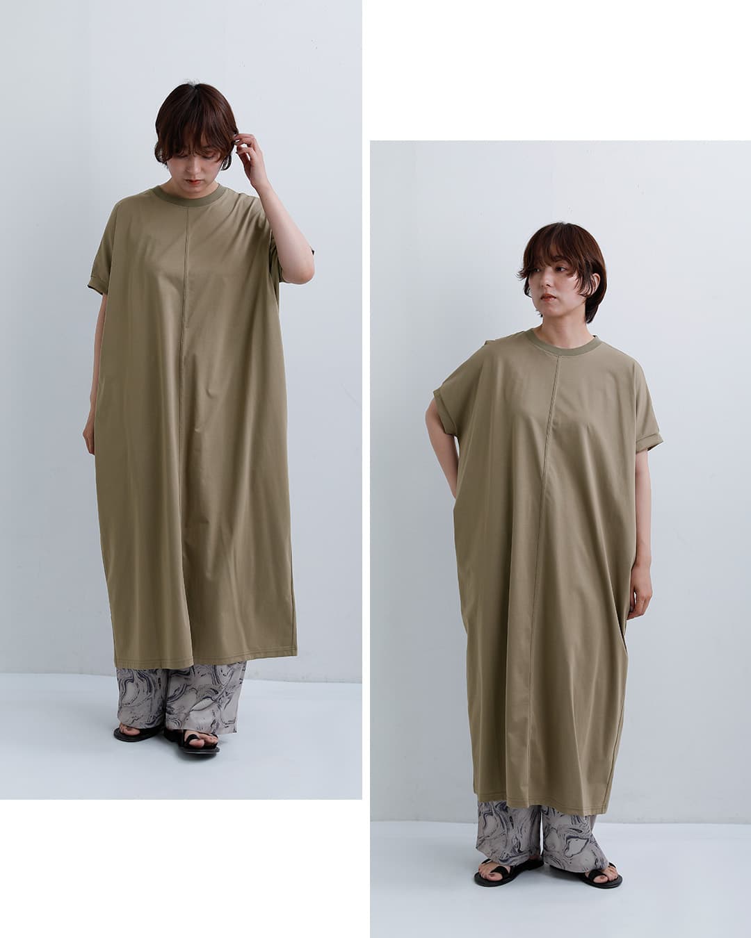MANONハイゲージ ジャージー ワンピース HIGH GAUGE JERSEY ONEPIECE mnn-spop-004