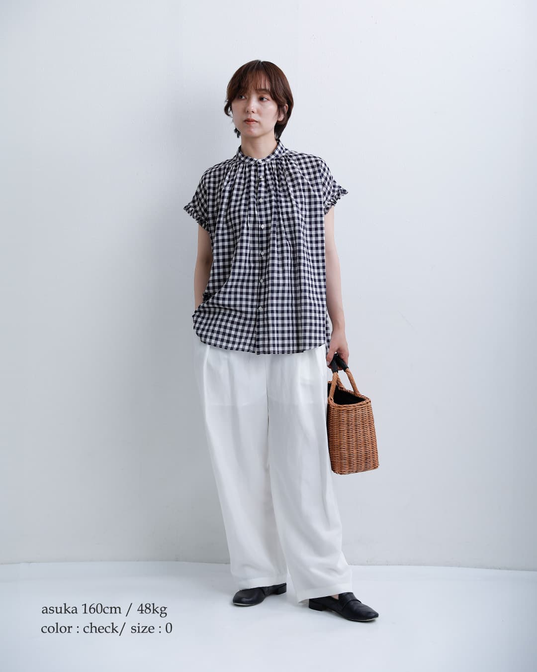 MANONコットン フリルスリーブ アミカル シャツ FRILL SLEEVE AMICAL SHIRT mnn-spsh-041
