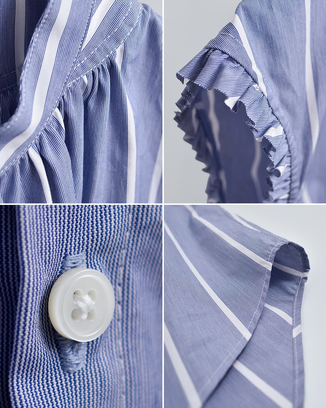 MANONコットン フリルスリーブ アミカル シャツ FRILL SLEEVE AMICAL SHIRT mnn-spsh-041