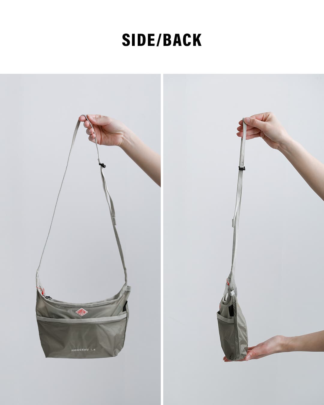 DANTONコーデュラ リップストップ サコッシュ MONCEAU 1.4 monceau1-4