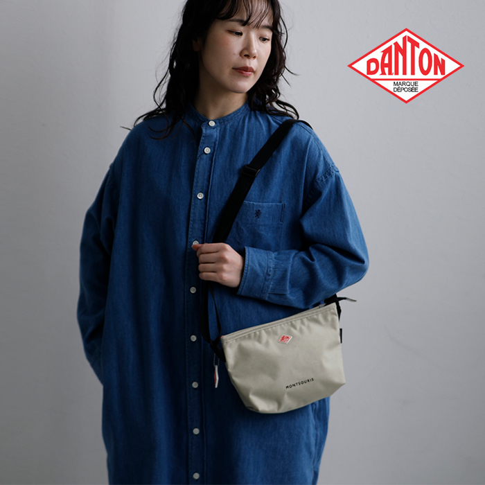 DANTON ダントン コーデュラ キャンバス ショルダーバッグ “MONTSOURIS