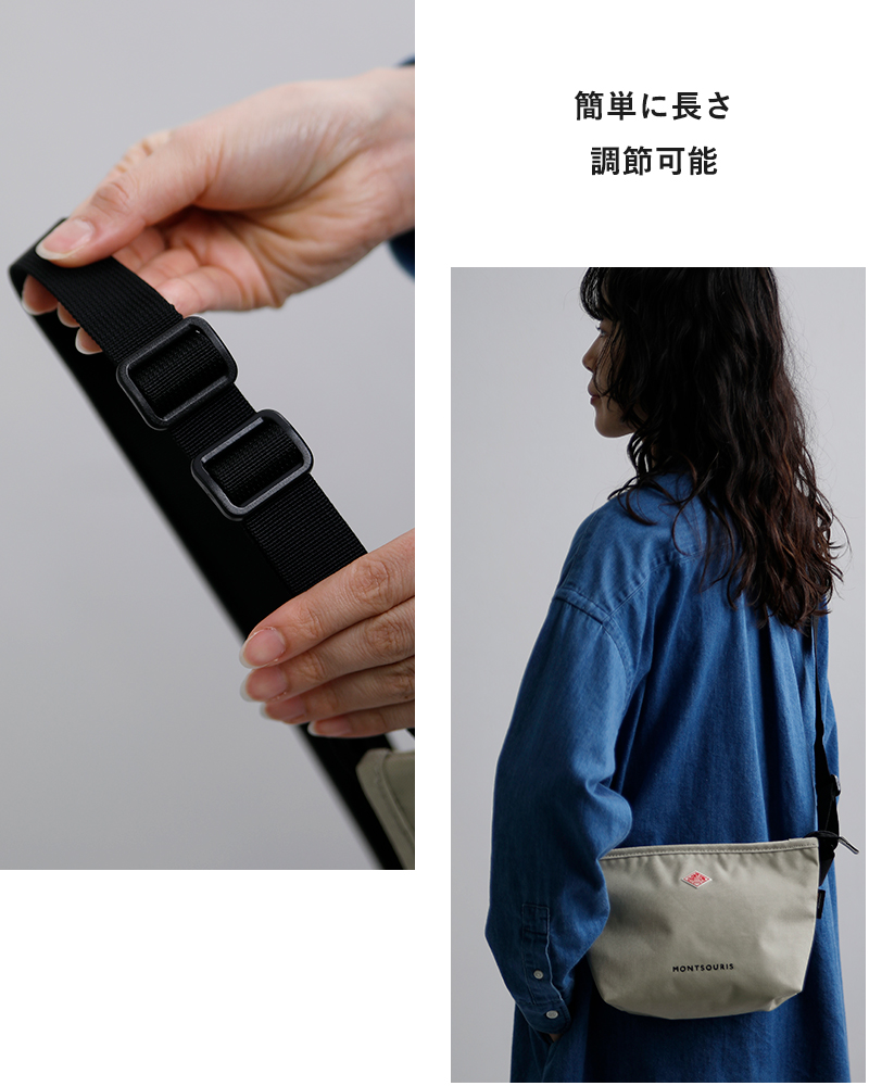 DANTON(ダントン)コーデュラキャンバスショルダーバッグMONTSOURISmontsouris-26ss