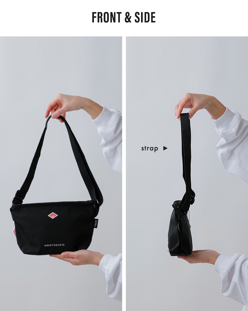 DANTON ダントン コーデュラ キャンバス ショルダーバッグ “MONTSOURIS
