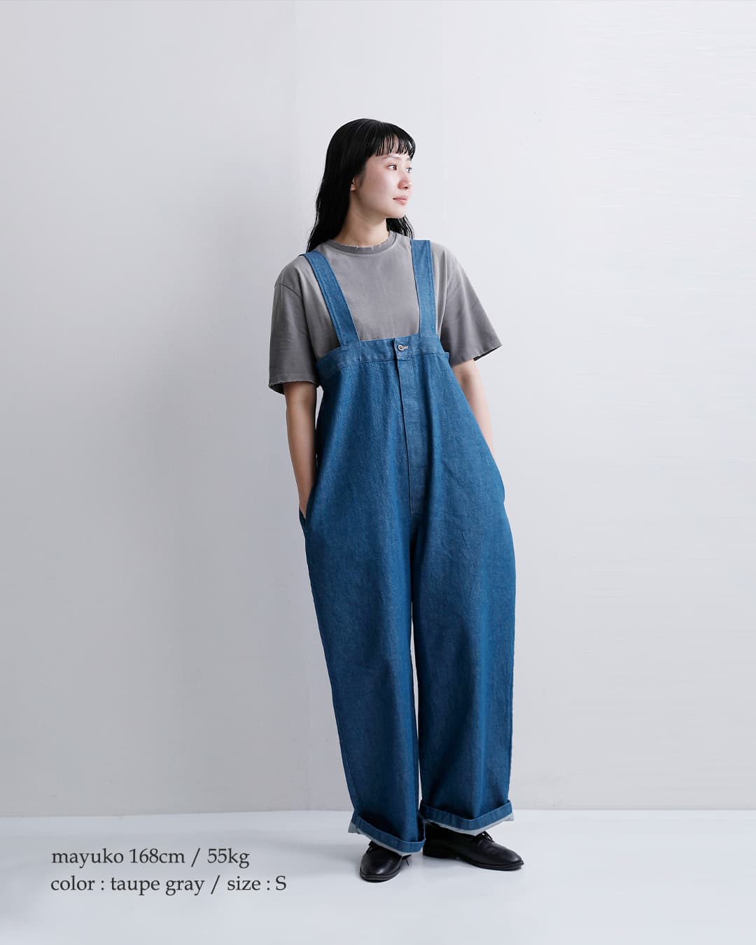 MOOJIMOOJI(ムージームージー)オーバー サイズ クロップ エイジド Tシャツ “OVERSIZE CROP T-SHIRTS AGED” moo-26s-8