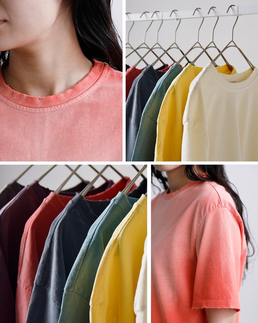 MOOJIMOOJI(ムージームージー)オーバー サイズ クロップ エイジド Tシャツ “OVERSIZE CROP T-SHIRTS AGED” moo-26s-8