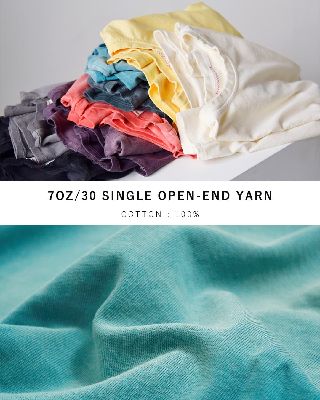 MOOJIMOOJI(ムージームージー)オーバー サイズ クロップ エイジド Tシャツ “OVERSIZE CROP T-SHIRTS AGED” moo-26s-8