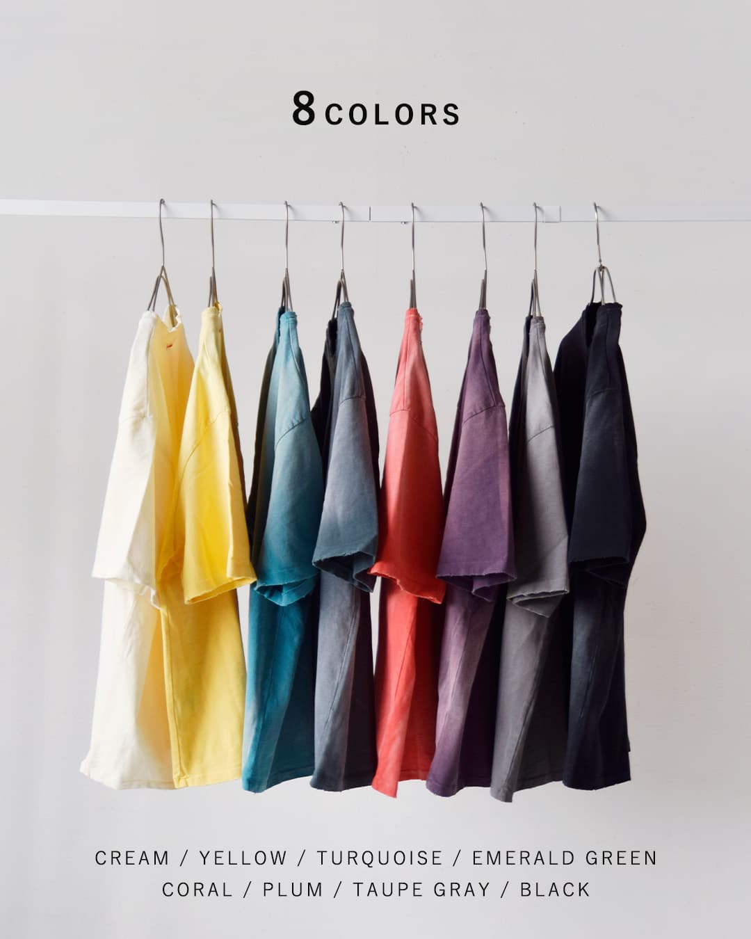 MOOJIMOOJI(ムージームージー)オーバー サイズ クロップ エイジド Tシャツ “OVERSIZE CROP T-SHIRTS AGED” moo-26s-8