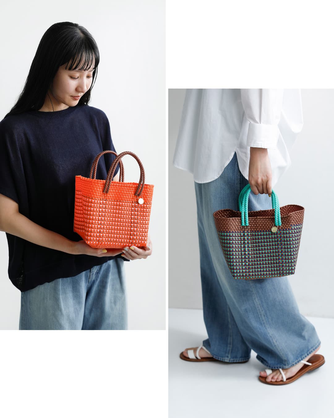 Letraメルカドバッグ ダイス “MOSAIC / MIMOSA” mos-mim