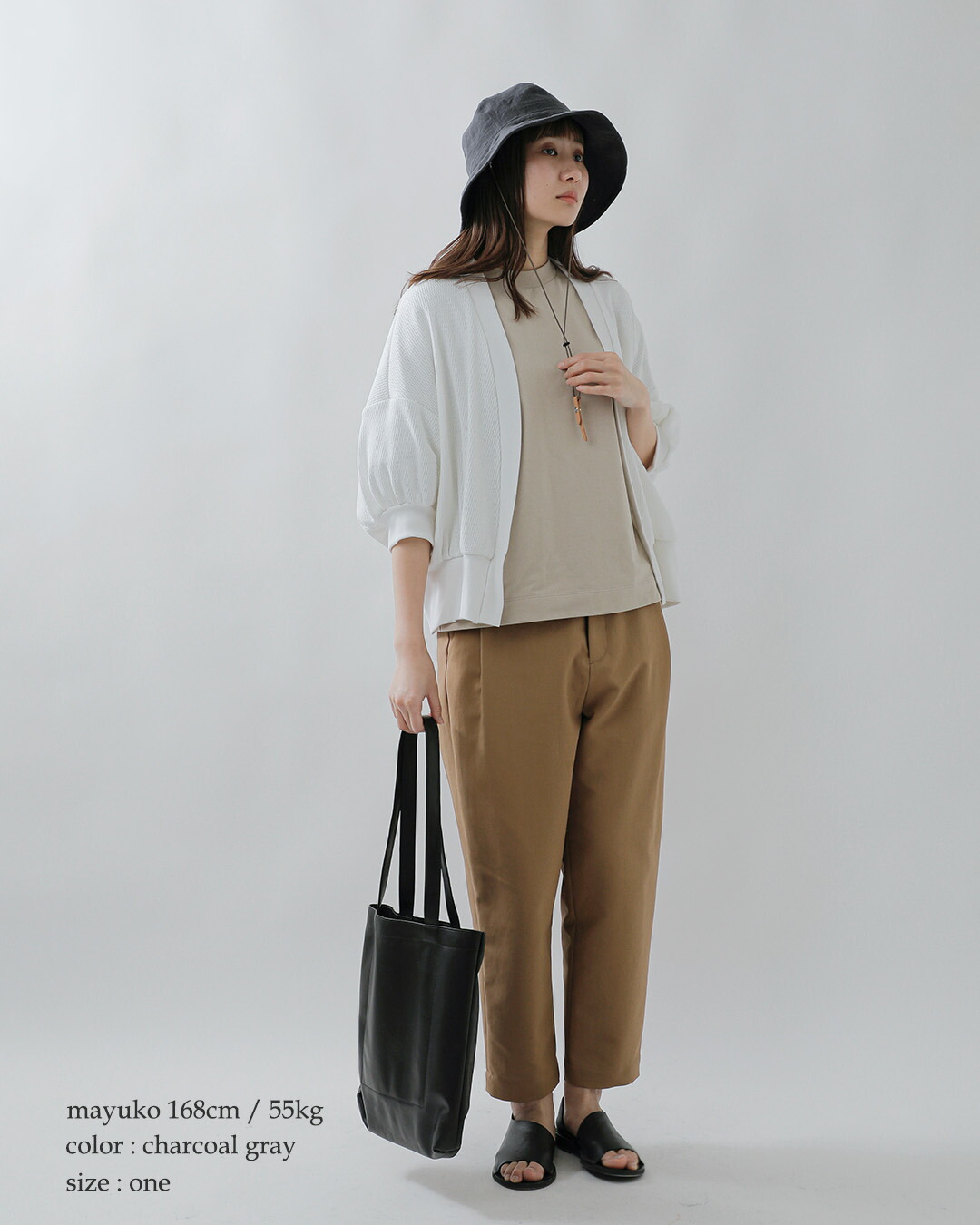 Nine Tailorベルギーリネン ハット Canna Hat n-1074