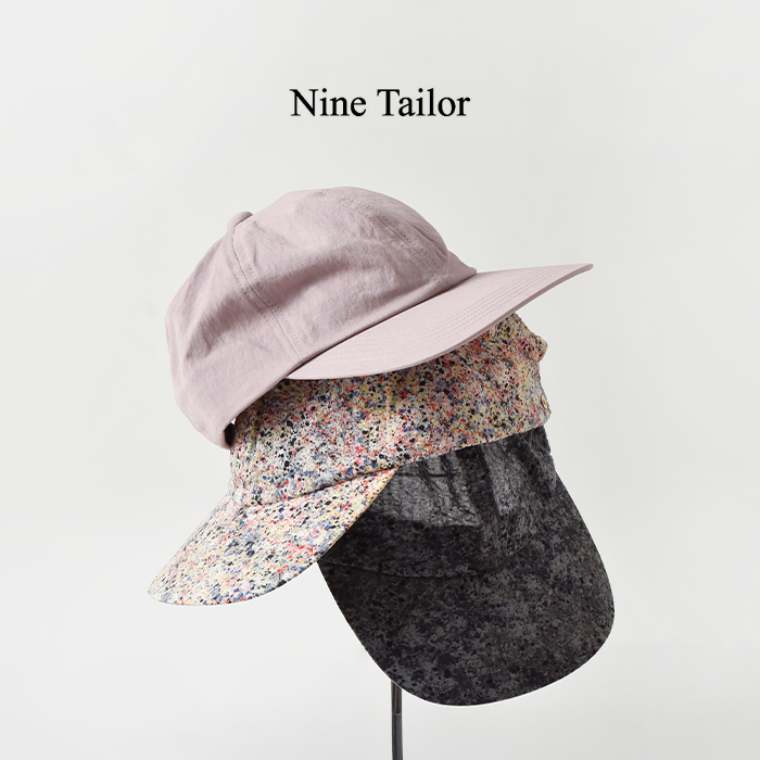 Nine Tailor(ナインテイラー)コットン/ナイロンキャップChicoryCapn-1427