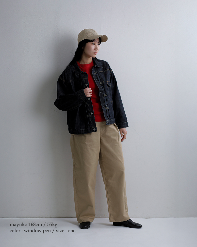 Nine Tailor(ナインテイラー)リネンコットンベースボールキャップ“HorsetailCap”n-1605