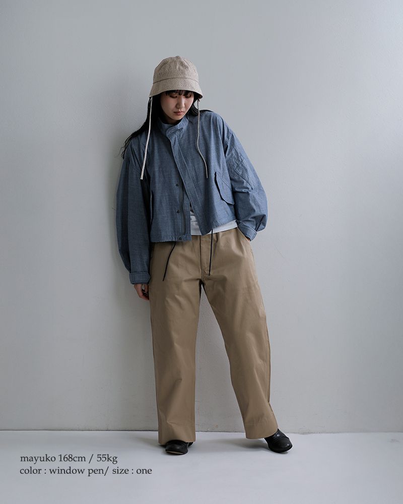 Nine Tailor(ナインテイラー)リネンコットンハット“HorsetailHat”n-1606-same1