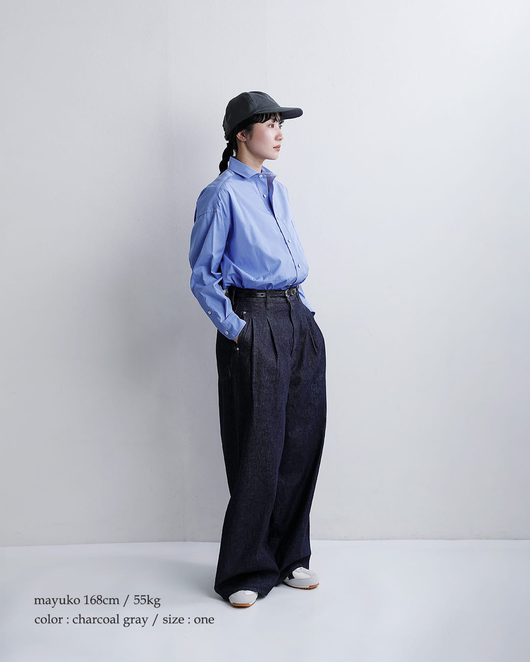 Nine Tailorリネン スマイリーキャップ Catnip Cap n-1619