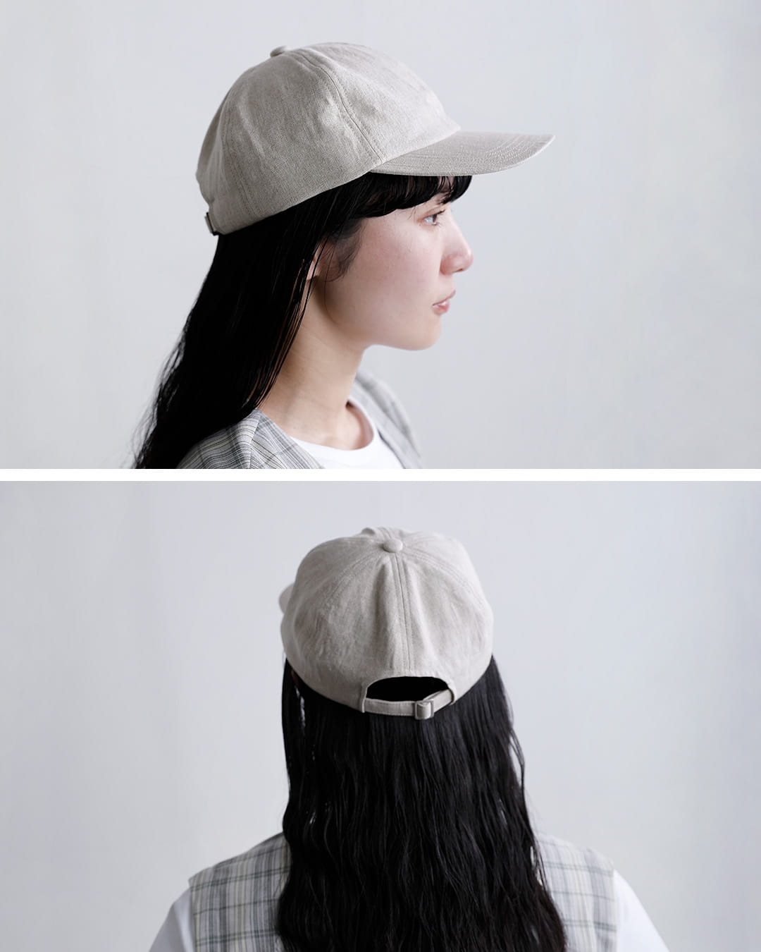 Nine Tailorリネン スマイリーキャップ Catnip Cap n-1619