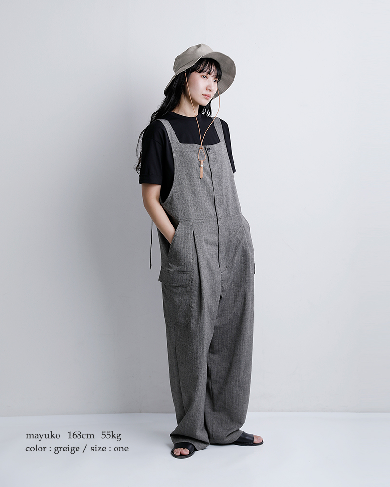 Nine Tailor(ナインテイラー)コットンリネン ハット “Cockspur Hat” n-1621