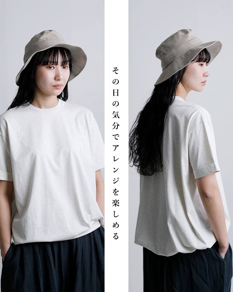 Nine Tailor(ナインテイラー)コットンリネン ハット “Cockspur Hat” n-1621