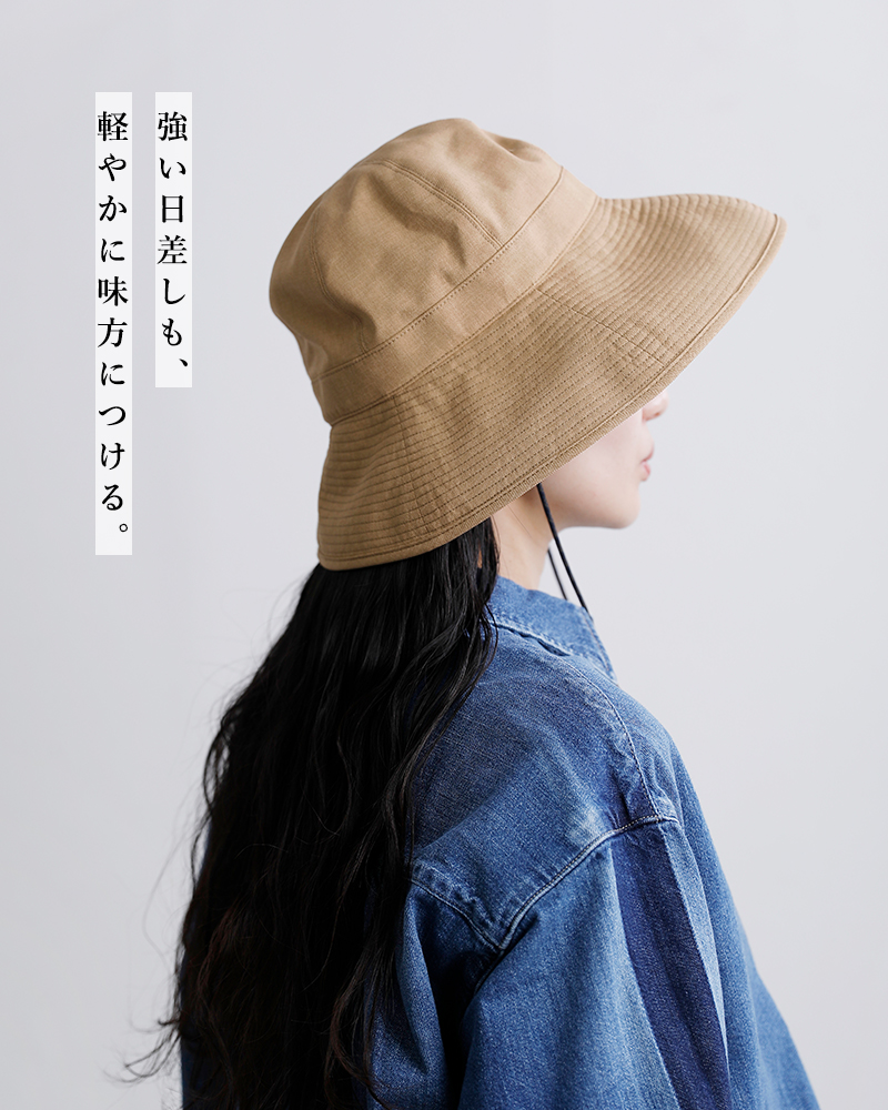 Nine Tailor(ナインテイラー)ストラップ付 ハット “Lupine Hat” n-1633