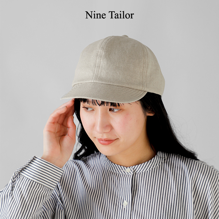 Nine Tailor(ナインテイラー)レザーベルト6パネルキャップ“LymingtonCap”n-196-same2