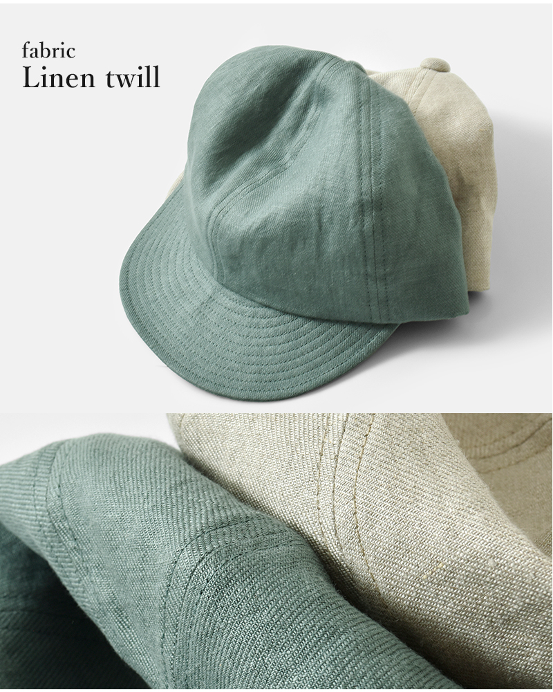 Nine Tailor(ナインテイラー)レザーベルト6パネルキャップ“LymingtonCap”n-196-same2