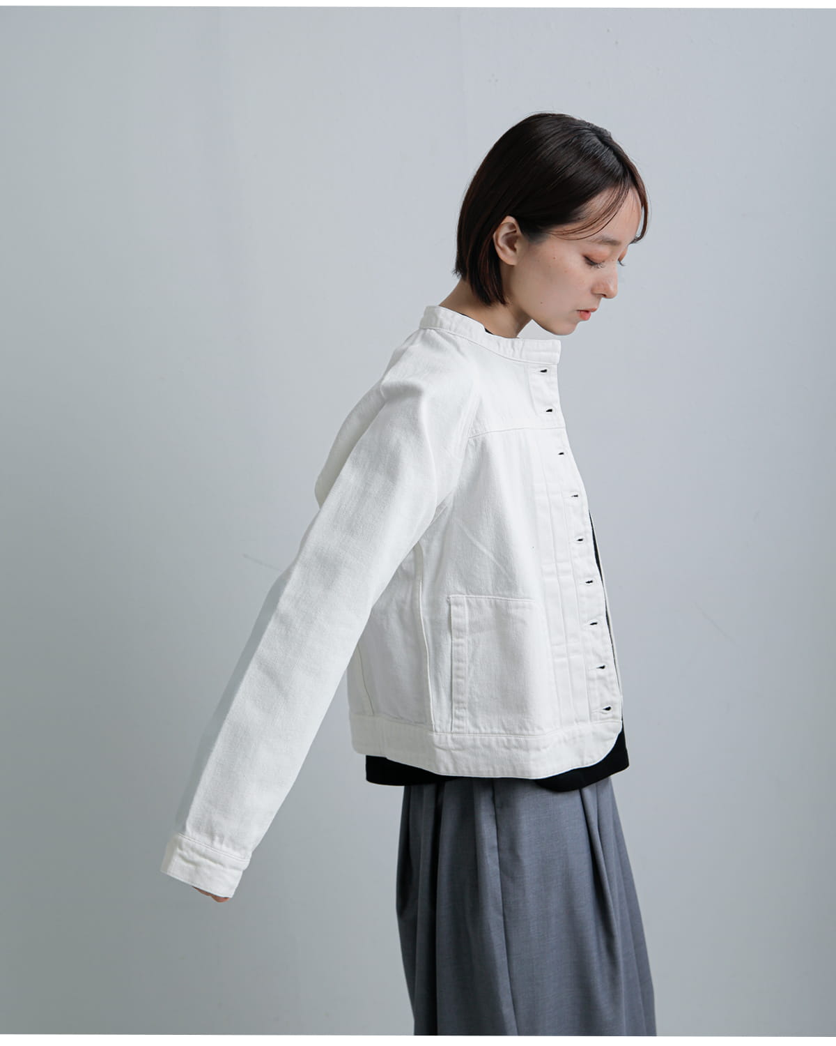 Si-Si-Si�f�j�� �o���h�J���[ �W���P�b�g BASIC DENIM JACKET n-603ow