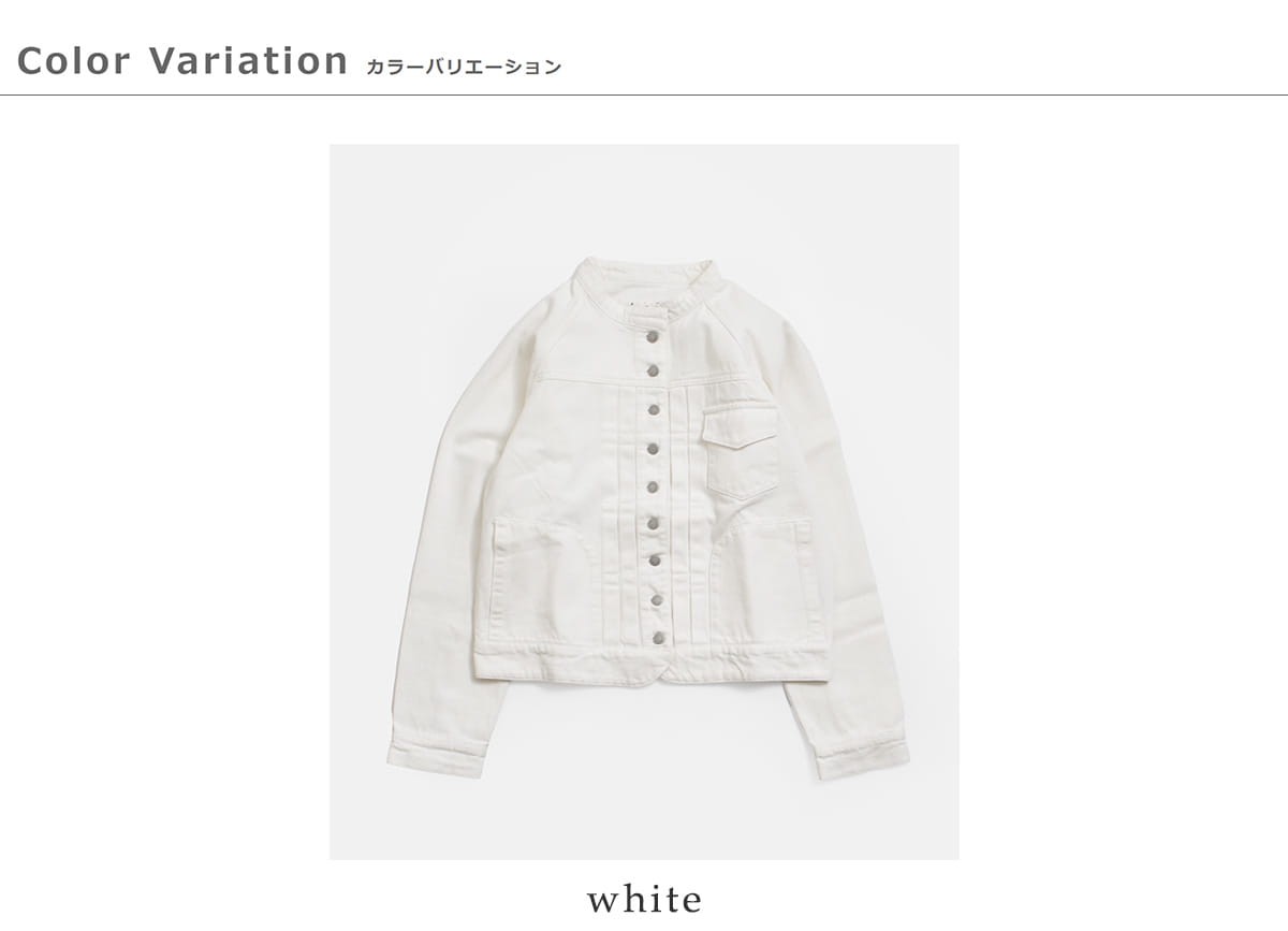 Si-Si-Si�f�j�� �o���h�J���[ �W���P�b�g BASIC DENIM JACKET n-603ow