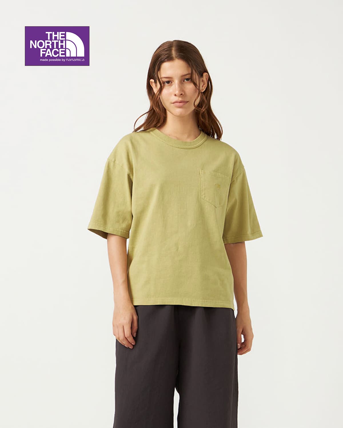 THE NORTH FACE PURPLE LABELオーガニックコットン フィールド ポケット 半袖Tシャツ 8oz Field Pocket Tee n25ft064