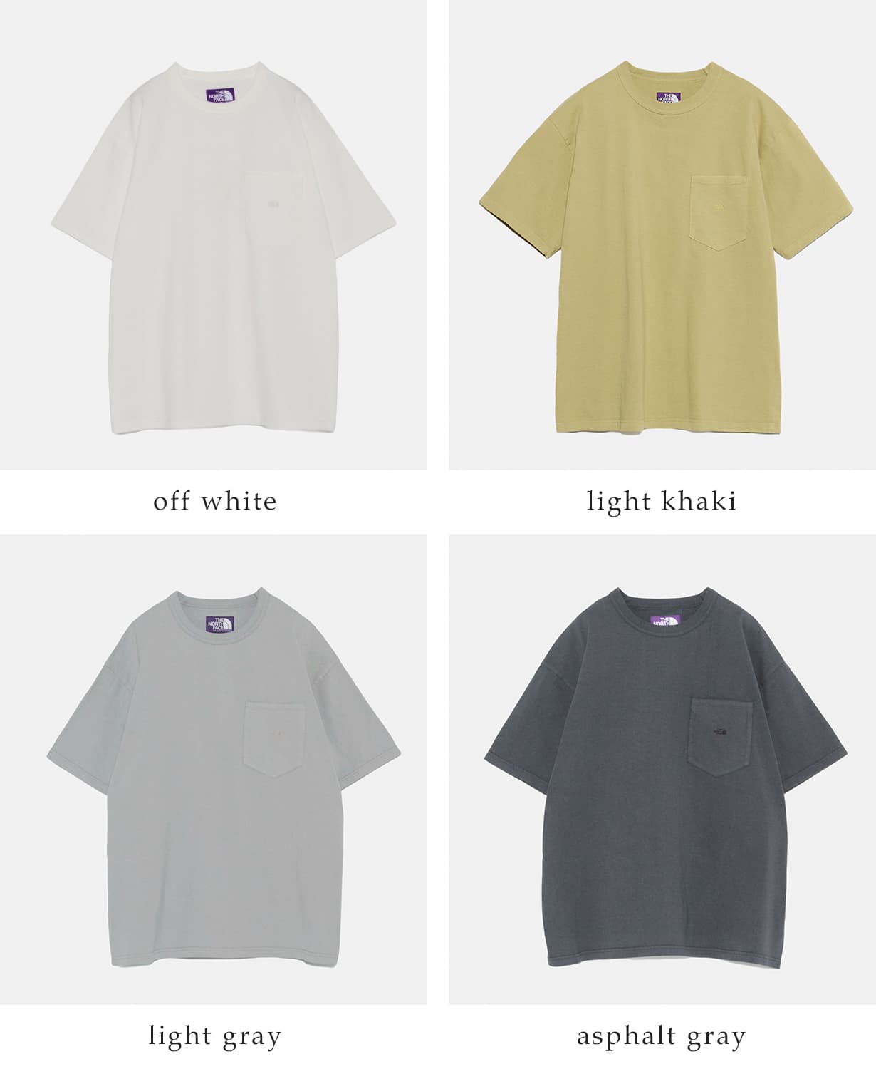 THE NORTH FACE PURPLE LABELオーガニックコットン フィールド ポケット 半袖Tシャツ 8oz Field Pocket Tee n25ft064