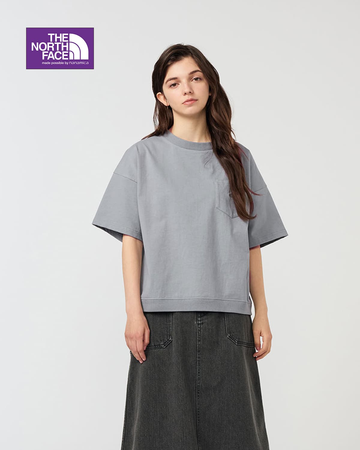 THE NORTH FACE PURPLE LABELハイバルキー ポケット Ｔシャツ High Bulky Pocket Tee n25sh056