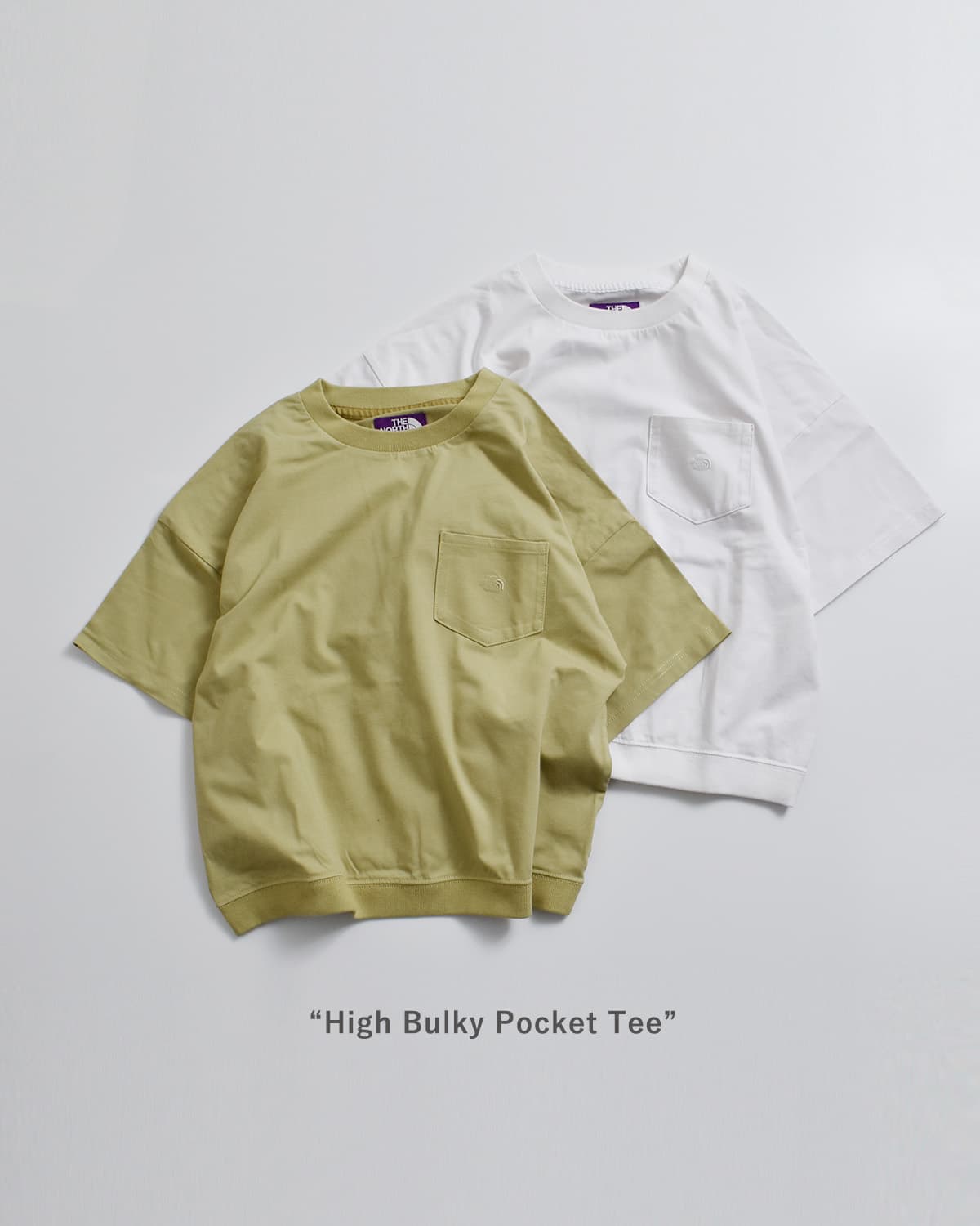 THE NORTH FACE PURPLE LABELハイバルキー ポケット Ｔシャツ High Bulky Pocket Tee n25sh056