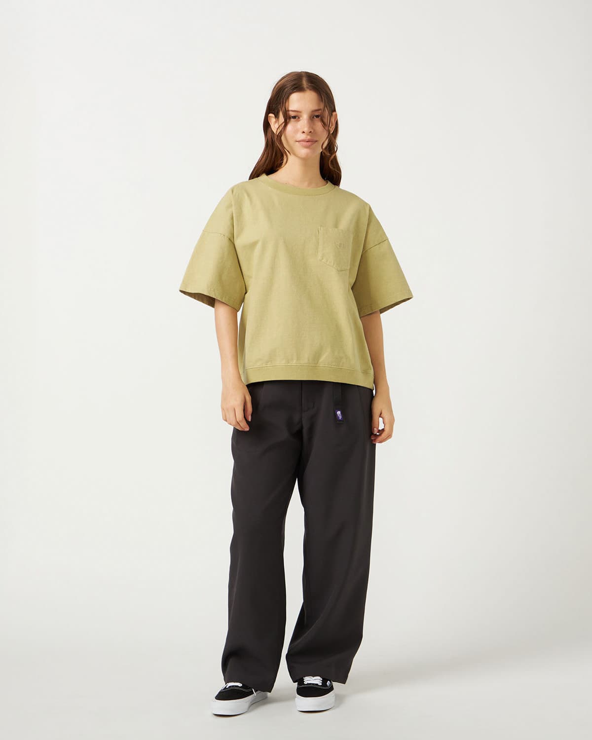 THE NORTH FACE PURPLE LABELハイバルキー ポケット Ｔシャツ High Bulky Pocket Tee n25sh056