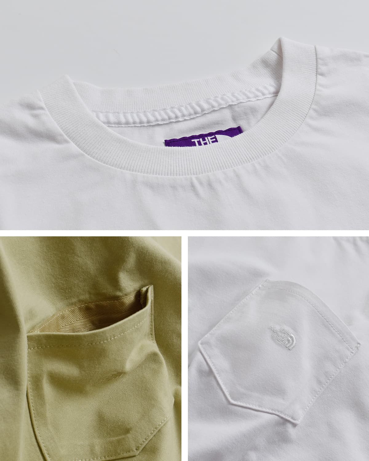 THE NORTH FACE PURPLE LABELハイバルキー ポケット Ｔシャツ High Bulky Pocket Tee n25sh056