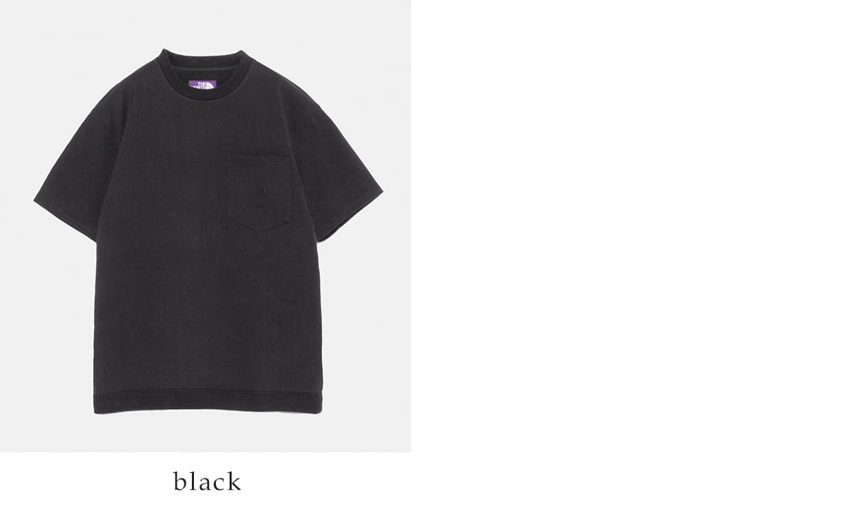 THE NORTH FACE PURPLE LABELハイバルキー ポケット Ｔシャツ High Bulky Pocket Tee n25sh056